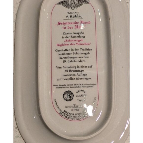 Bradford Exchange Guardian Angel Decorative Collector Plates porcelain German - Picture 12 of 12